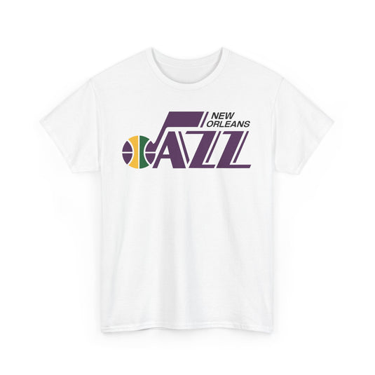 New Orleans Jazz Louisiana Basketball 1974-1979 T-shirt