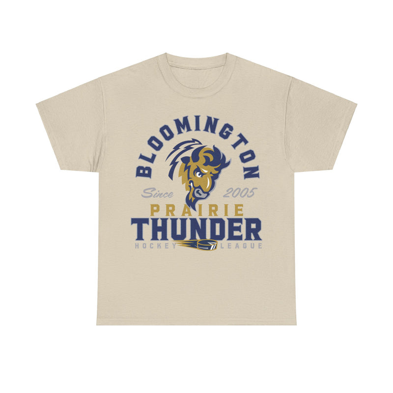 Load image into Gallery viewer, Bloomington Prairie Thunder Est 2005 Illinois Hockey Team T-shirt
