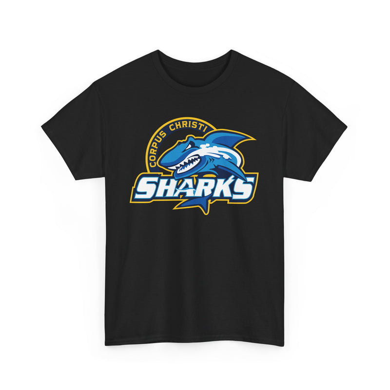 Load image into Gallery viewer, Corpus Christi Sharks Texas Southwest Basketball League 1997-99 T-shirt
