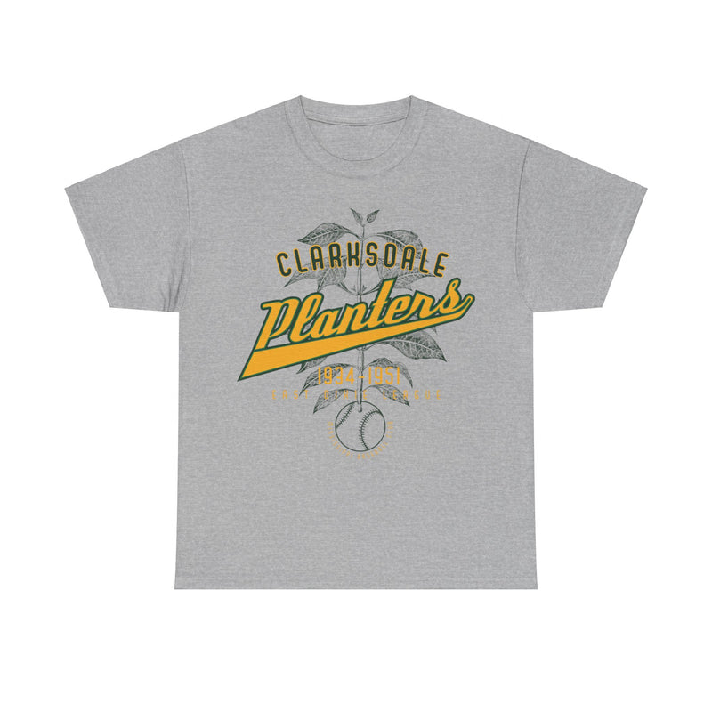 Load image into Gallery viewer, Clarksdale Planters Est 1934 Mississippi Baseball T-shirt
