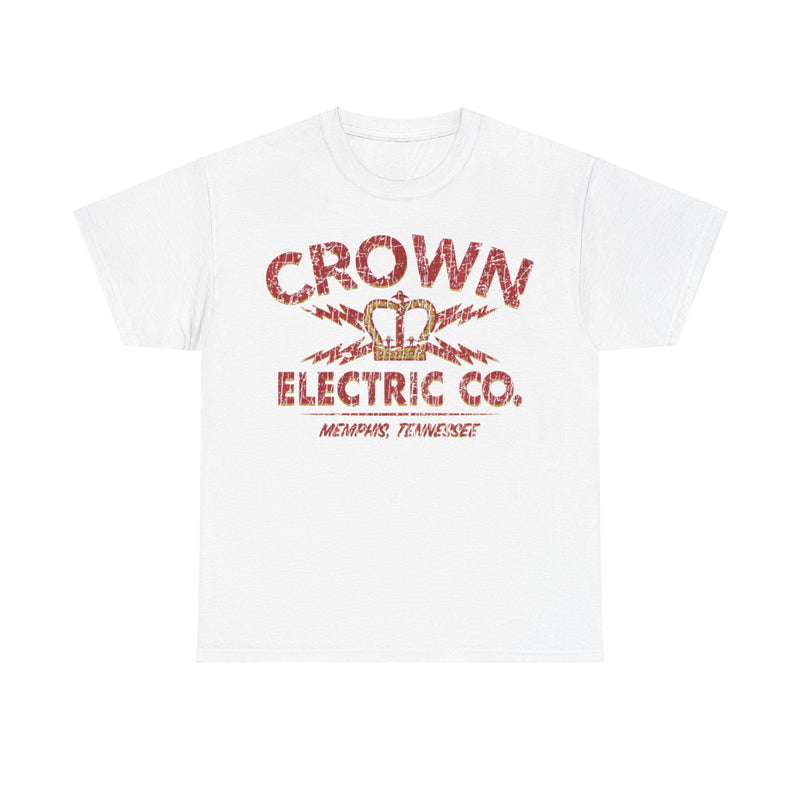 Load image into Gallery viewer, Crown Electric Company 1953 Memphis Tennessee Distressed Print T-shirt
