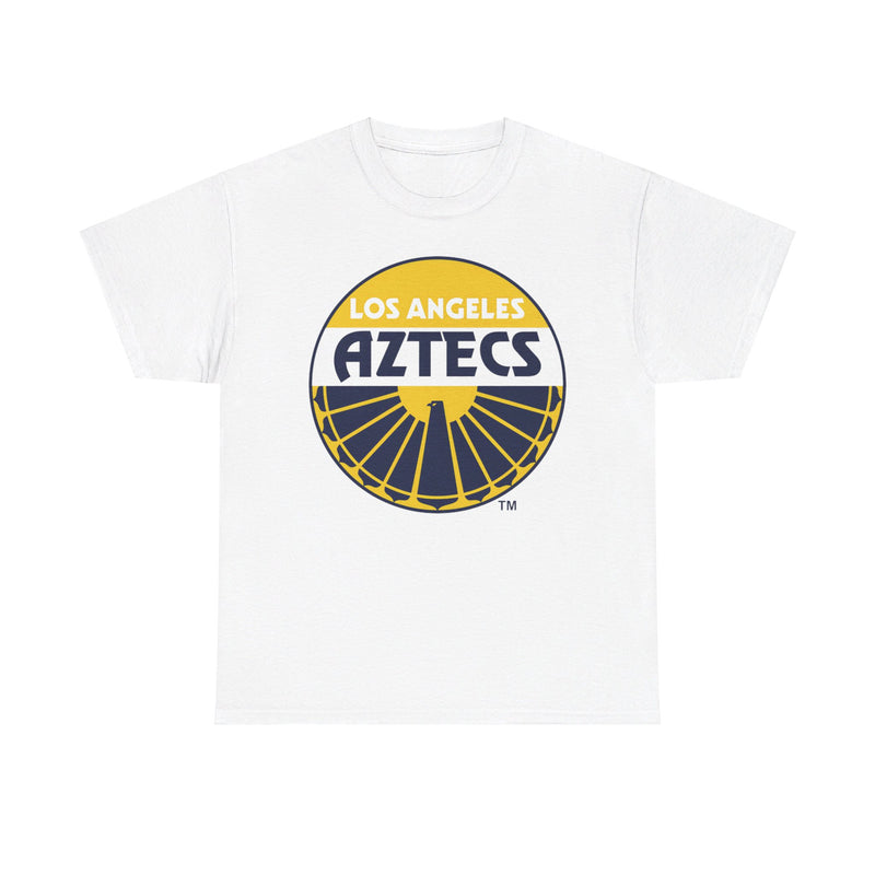 Load image into Gallery viewer, Los Angeles Aztecs Yellow Logo California Soccer Team T-shirt
