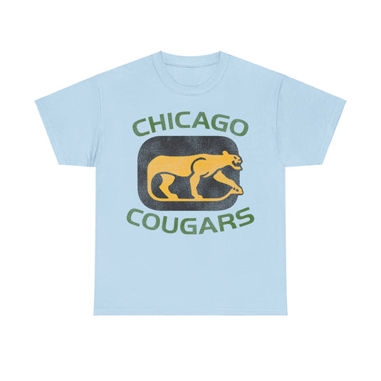 Chicago Cougars Illinois Ice Hockey T-shirt