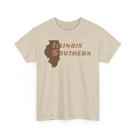 Illinois Southern Railroad Vintage Train Railway Logo T-Shirt