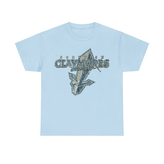 Scottish Claymores Glasgow Football Team T-shirt