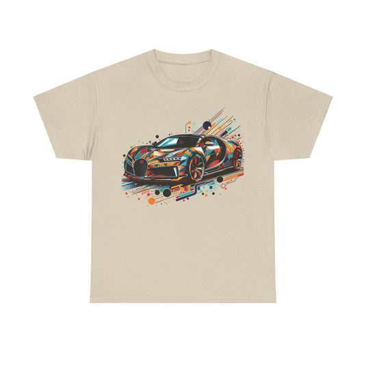 Bugatti Chiron Color Splash Car T-shirt