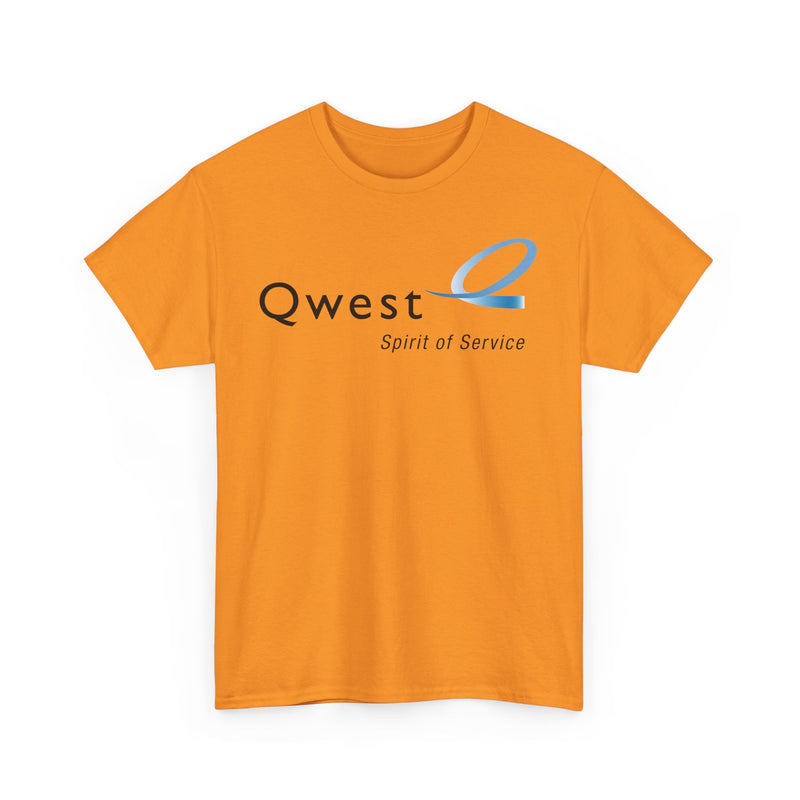 Load image into Gallery viewer, Qwest Spirit of Service Telecommunications Company Logo T-Shirt
