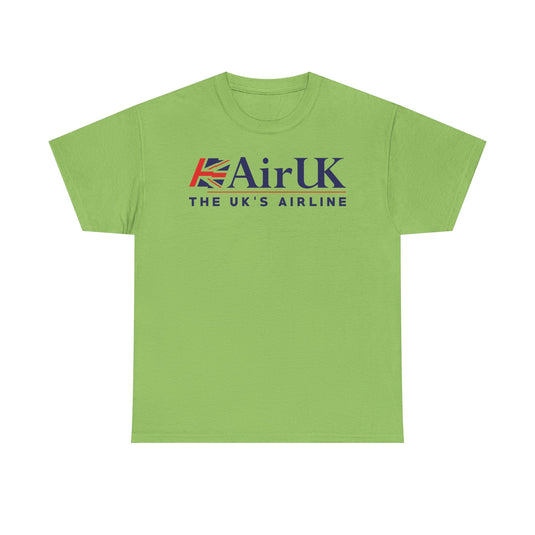 Air UK Leisure Leisure Without Compromise Vintage Airline Logo Aviation T-shirt