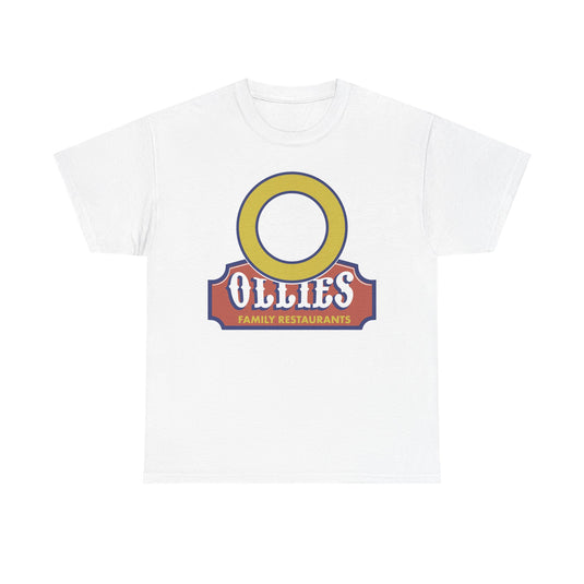 Ollies Family Restaurants Vintage Logo Defunct Restaurant Chain T-Shirt
