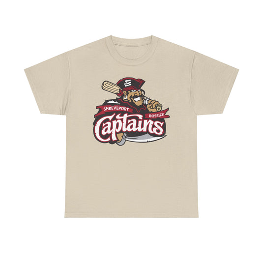Shreveport Louisiana Captains Baseball 1971-2000 T-shirt