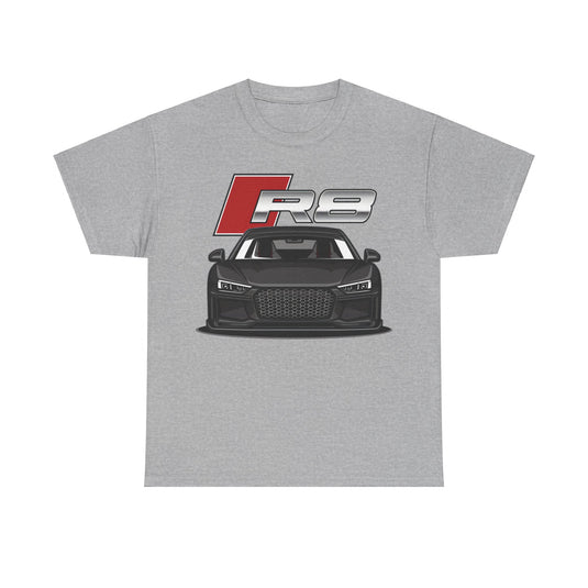 Audi R8 V10 Performance Brilliant Black Car T-shirt