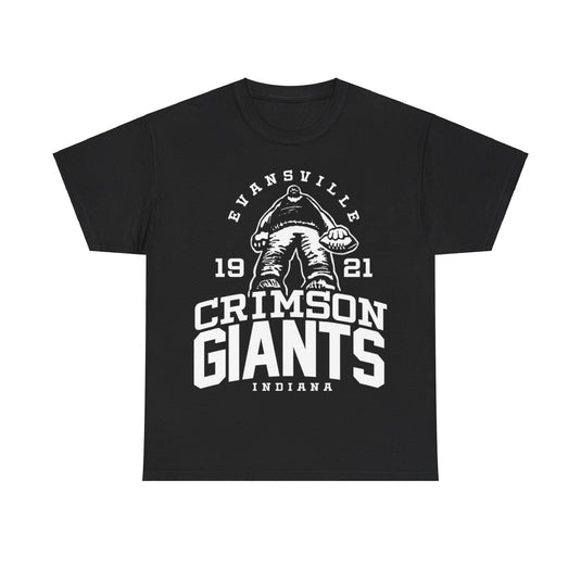 Evansville Crimson Giants Est 1921 Indiana Football Team T-shirt