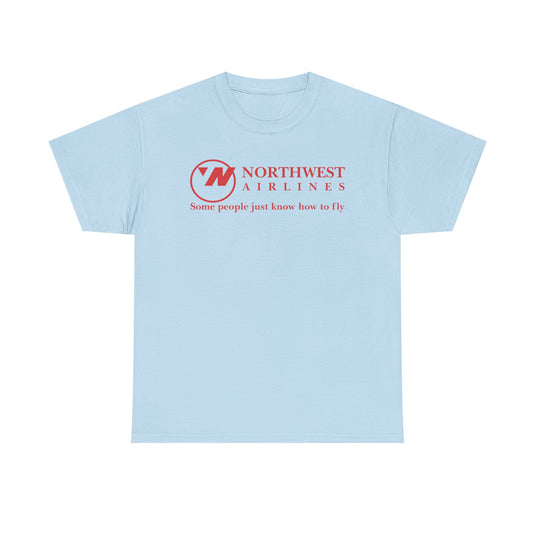 Northwest Airlines Vintage Logo Classic American Carrier Nostalgia T-shirt