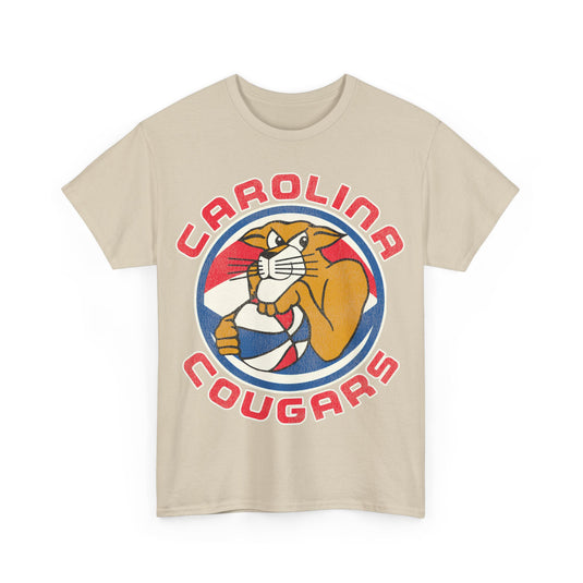 Carolina Cougars ABA Basketball Nostalgic Retro T-shirt