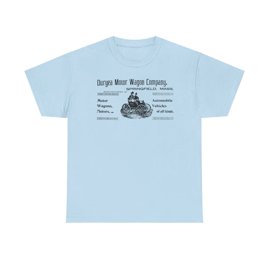 Duryea Motor Wagon Company First American Automobile T-shirt