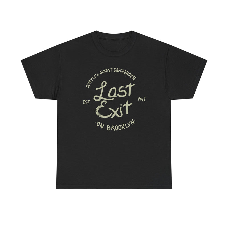 Load image into Gallery viewer, Last Exit on Brooklyn T-Shirt - Coffeehouse Industry Defunct Tee

