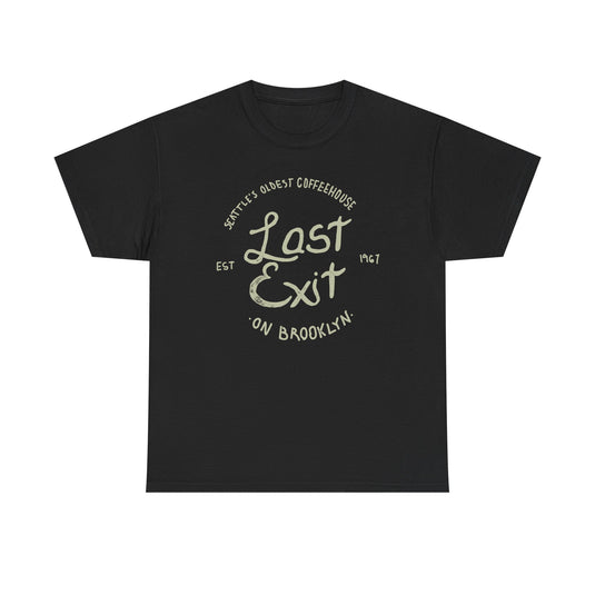 Last Exit on Brooklyn T-Shirt - Coffeehouse Industry Defunct Tee