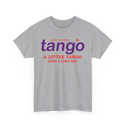 Air Canada Tango A Little Tango Goes a Long Way Vintage Airline Logo T-shirt