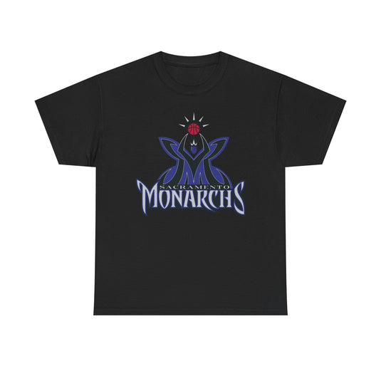 Sacramento Monarchs California 1997-2009 Womens Basketball T-shirt