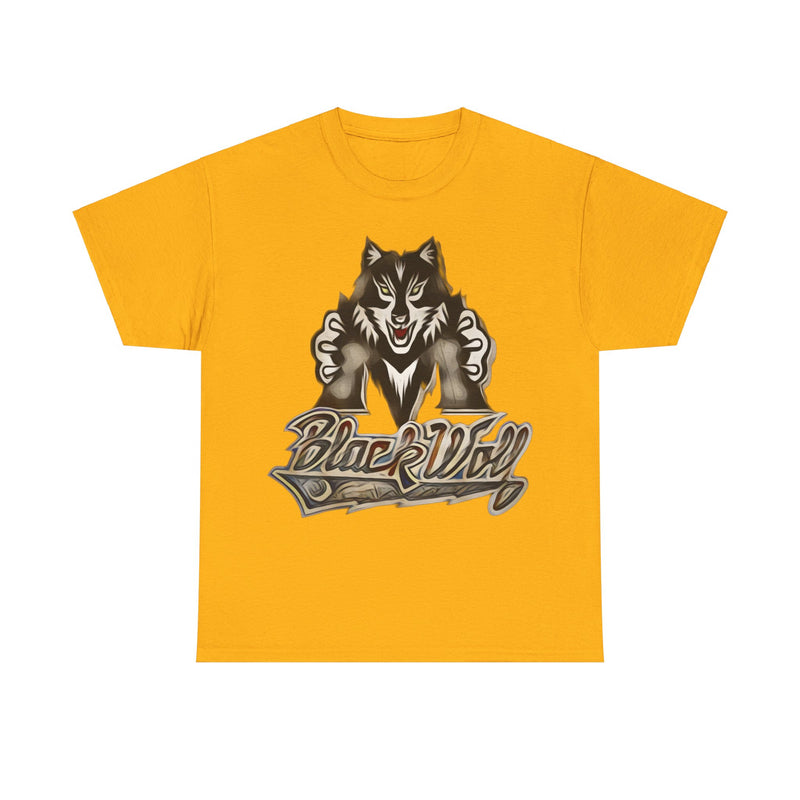 Load image into Gallery viewer, Madison Black Wolf Wisconsin Baseball Team T-shirt
