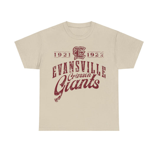 Evansville Crimson Giants Indiana 1921-1922 Football Team T-shirt