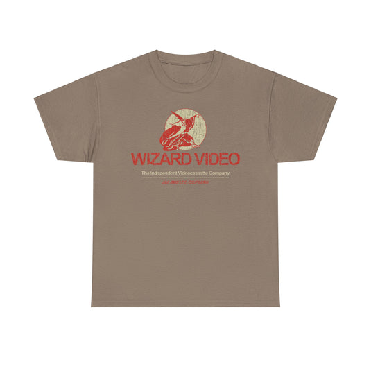 Wizard Video 1981 Los Angeles California Video Company T-shirt