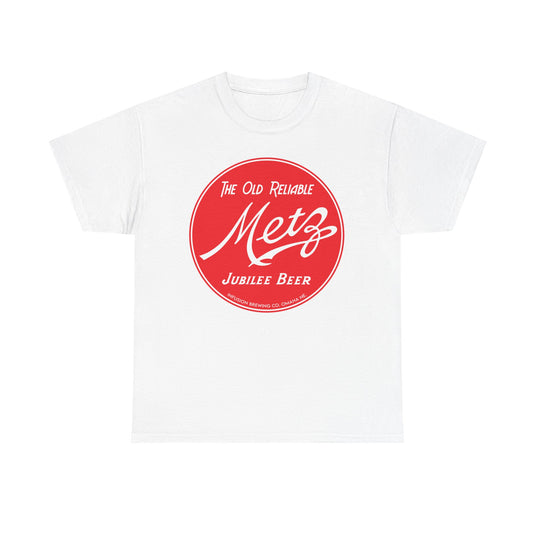 Metz Jubilee Old Reliable Logo Beer Infusion Brewing Co Nebraska T-Shirt