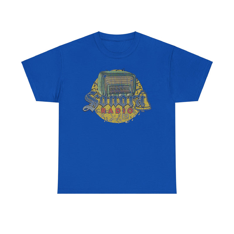 Load image into Gallery viewer, Sonora Radio 1938 Pennsylvania Broadcast Station T-shirt
