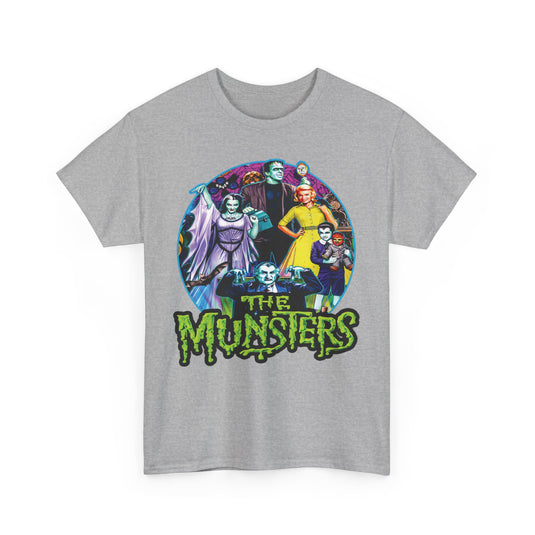 The Munsters 1964 Frankenstein Vampire Werewolf TV Show T-shirt