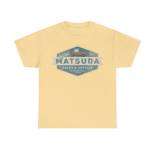 Jujiro Matsuda Est 1920 Mazda Hiroshima Japan Car T-shirt