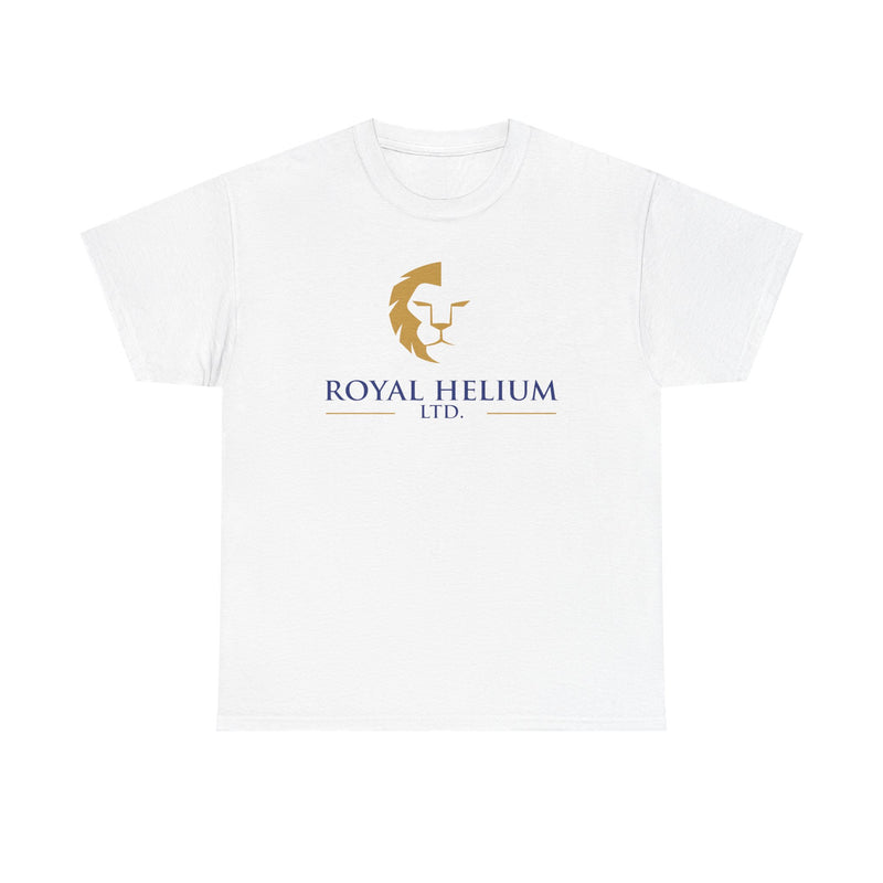 Load image into Gallery viewer, Royal Helium Ltd T-Shirt Bankrupt Helium Company Defunct Logo Tee
