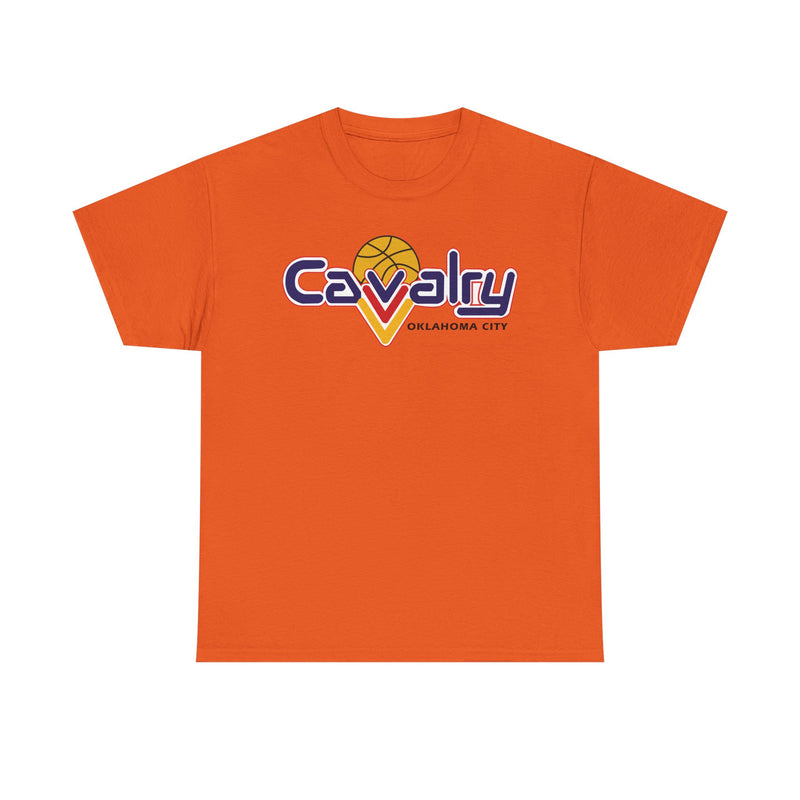 Load image into Gallery viewer, Oklahoma City Cavalry 1990-1997 CBA Basketball T-shirt
