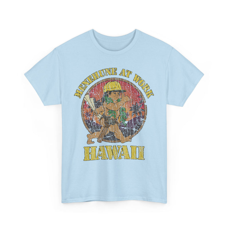 Load image into Gallery viewer, Menehune at Work Hawaii Nostalgic T-shirt
