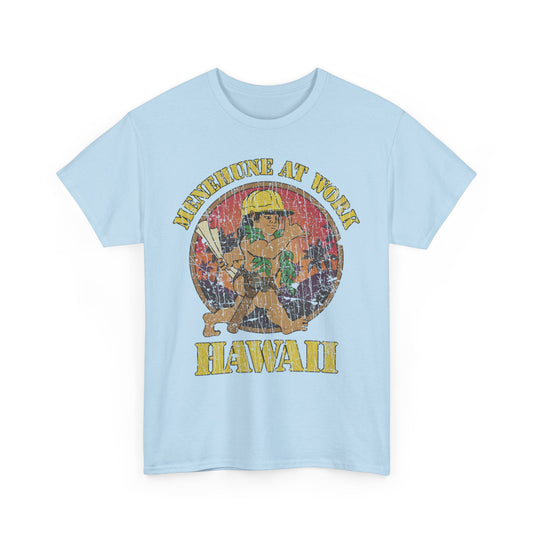 Menehune at Work Hawaii Nostalgic T-shirt