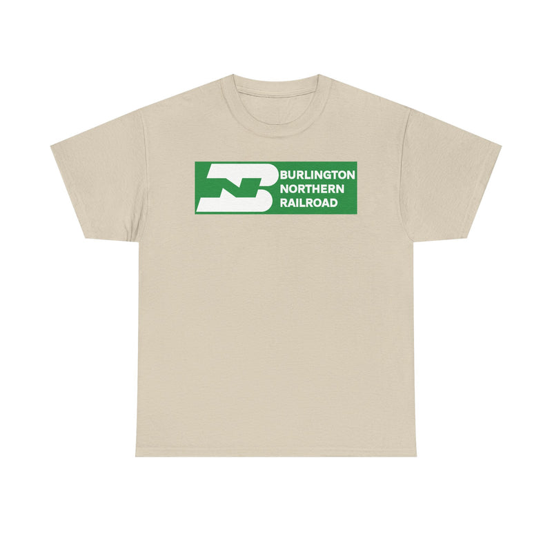 Load image into Gallery viewer, Burlington Northern Railroad Vintage Train Railway Logo T-Shirt
