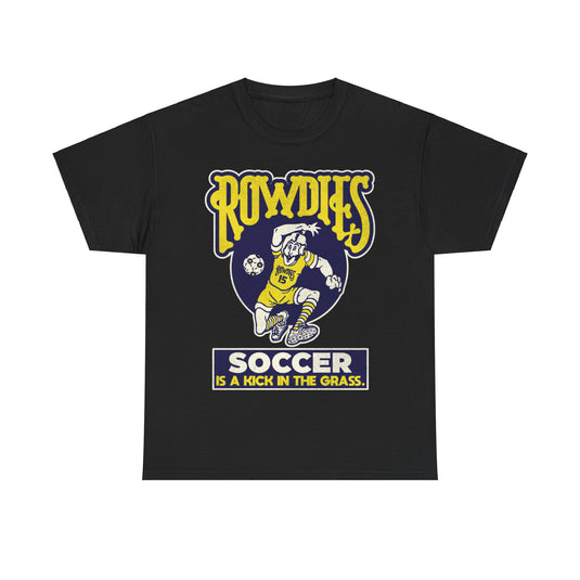 Tampa Bay Rowdies Soccer is a Kick in the Grass Retro Nostalgic T-shirt