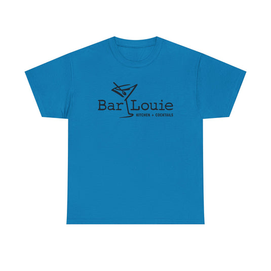 Bar Louie T-Shirt Defunct Restaurant Chain Bankrupt Company Logo Tee