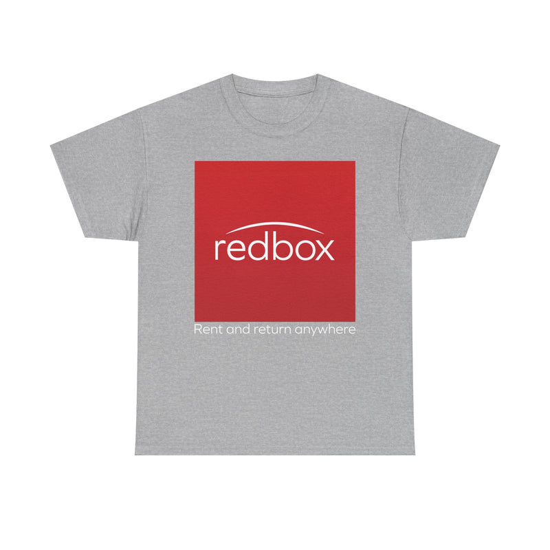 Load image into Gallery viewer, Redbox DVD Movie Rental Kiosk Red Square Logo Nostalgic T-shirt
