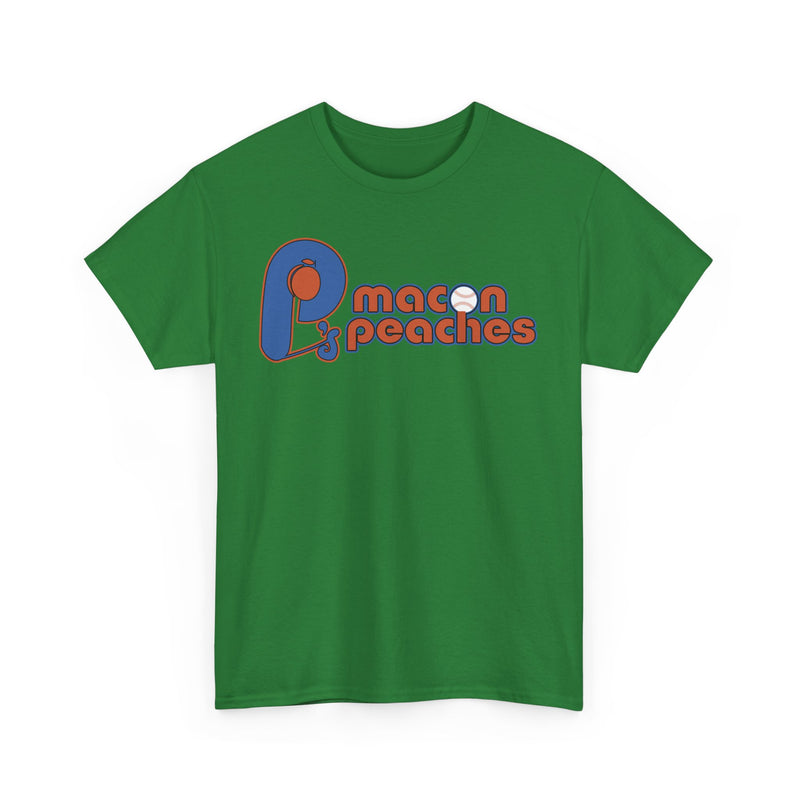 Load image into Gallery viewer, Macon Peaches Georgia South Atlantic League Baseball 1980-1982 T-shirt
