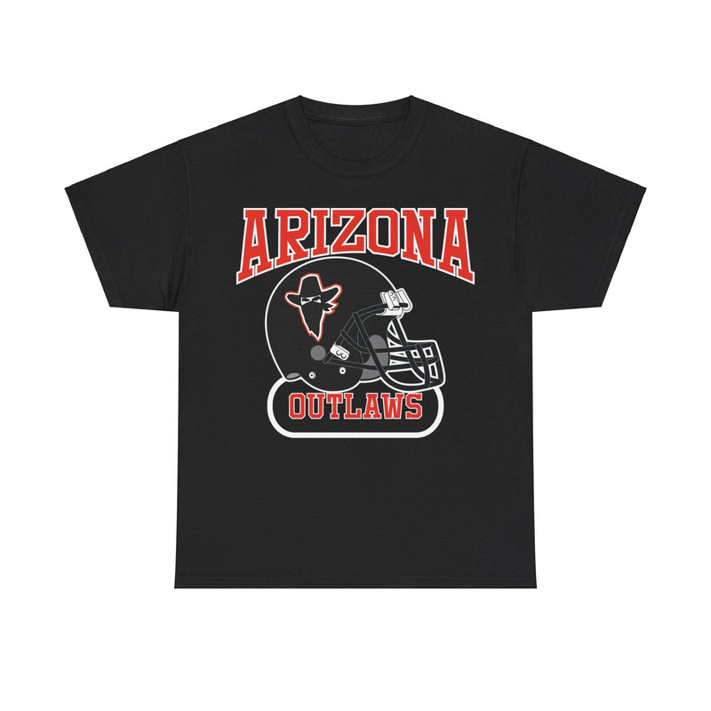 Load image into Gallery viewer, Arizona Outlaws Helmet Logo Football Team T-shirt
