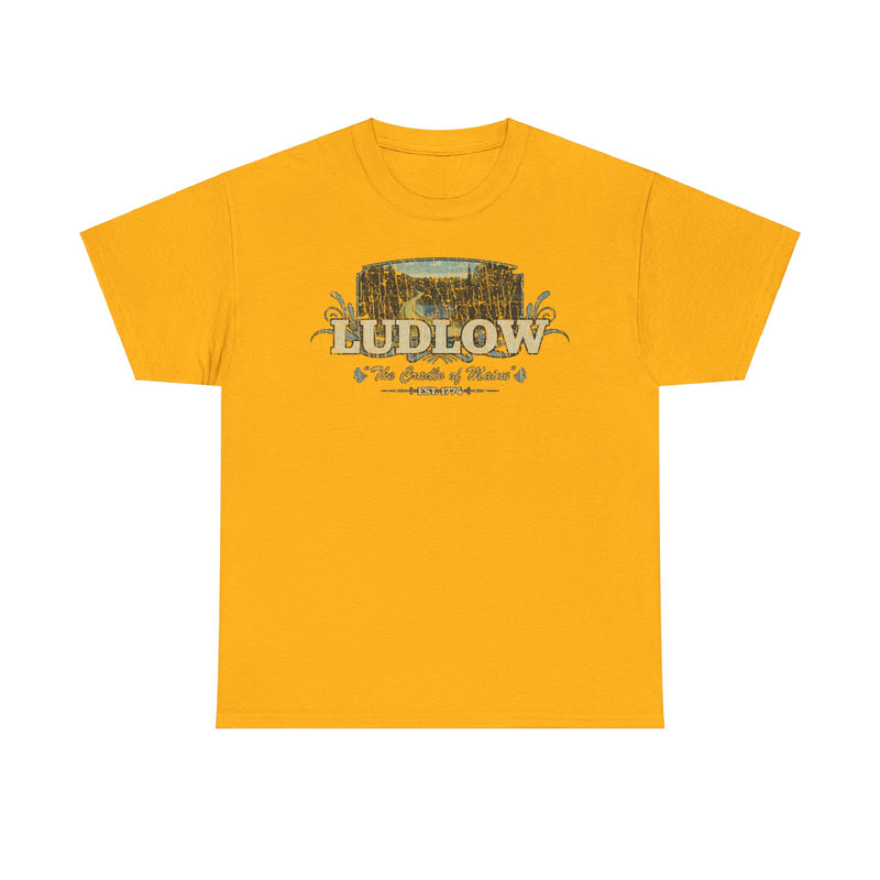 Load image into Gallery viewer, Ludlow The Cradle of Maine 1774 Macroverse T-shirt
