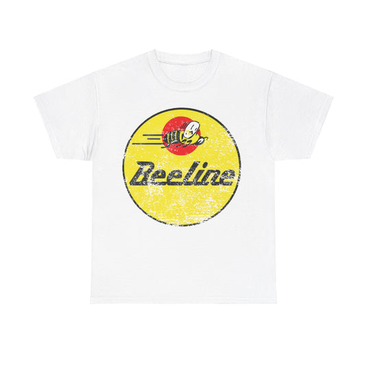 Bee Line Gas Station Logo Sign Car T-shirt