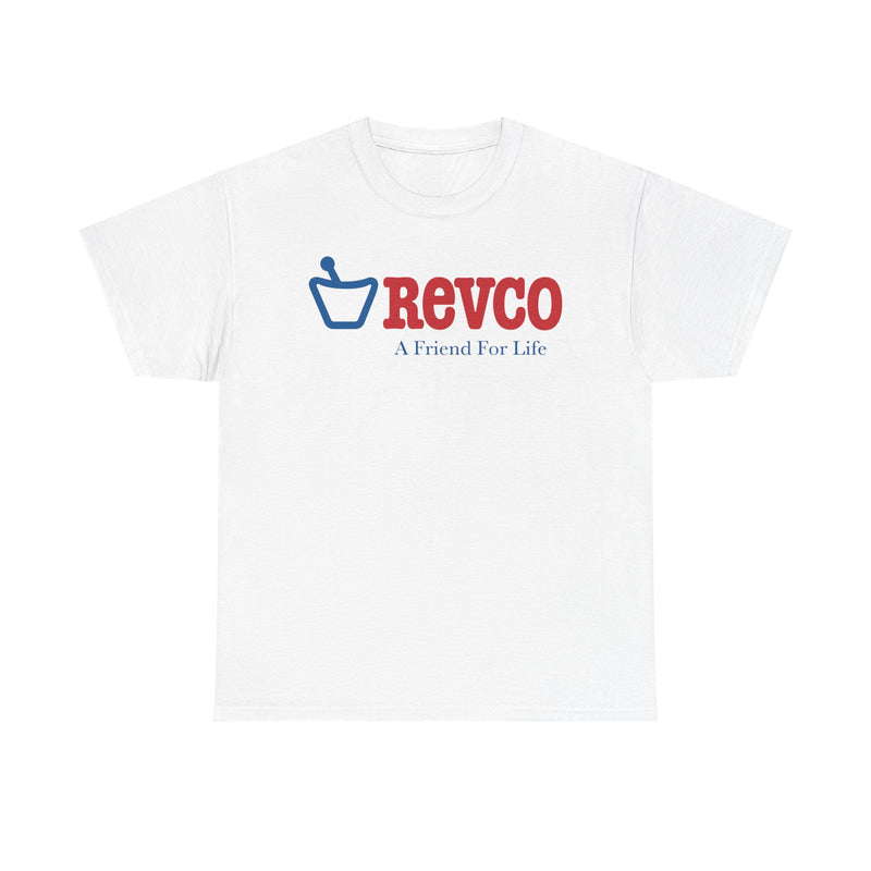 Load image into Gallery viewer, Revco A Friend For Life Defunct Pharmacy Chain T-Shirt
