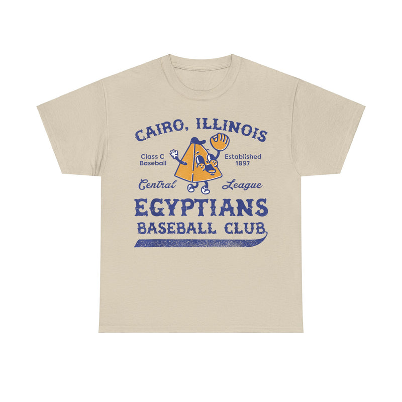 Load image into Gallery viewer, Cairo Egyptians Illinois Nostalgic Retro Baseball T-shirt
