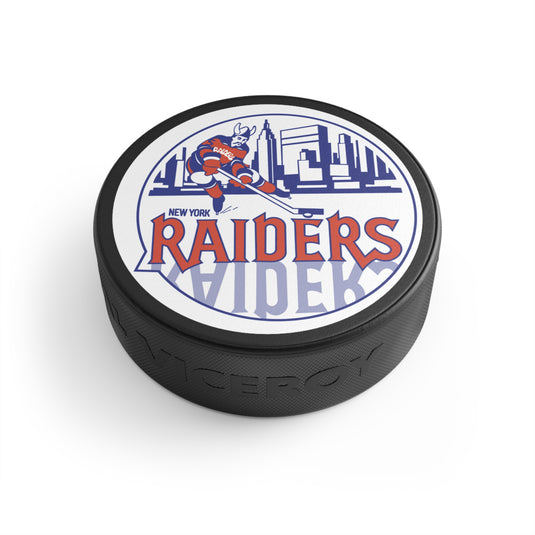 New York Raiders World Association 1972-1973 Hockey Puck