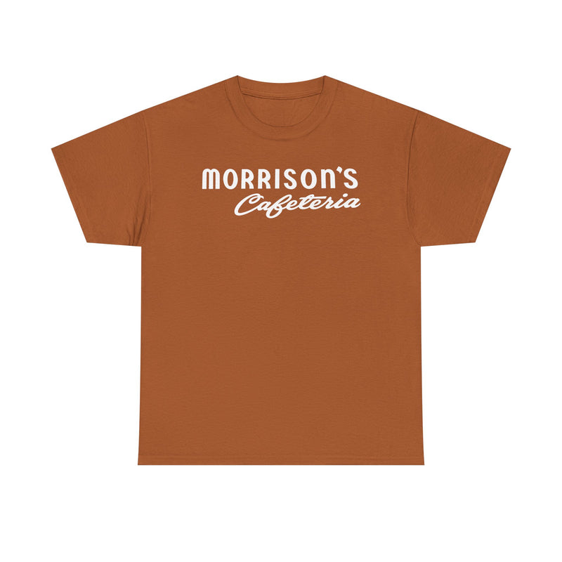 Load image into Gallery viewer, Morrison's Cafeteria T-Shirt - Restaurant Industry Bankrupt Logo Tee
