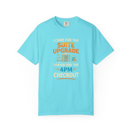 Suite Upgrade Late Checkout Credit Card Points Miles T-shirt