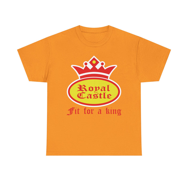 Load image into Gallery viewer, Royal Castle Fit For King Vintage Restaurant Logo Burger T-Shirt
