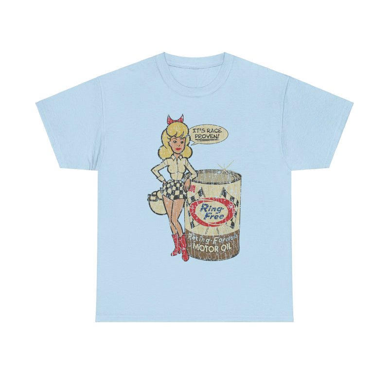 Load image into Gallery viewer, Ring Free Oil Race Proven 1923 Automobile T-shirt
