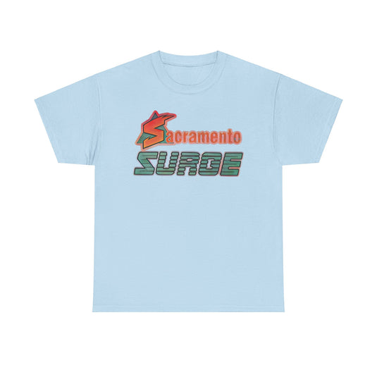 Sacramento Surge Football WLAF California 1991-1992 T-shirt